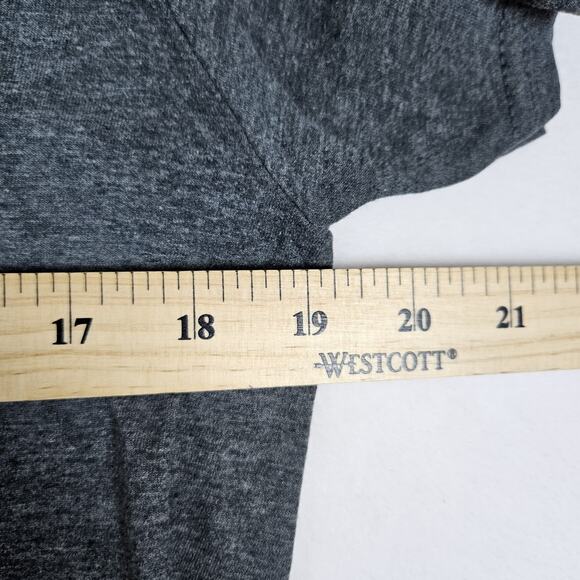 Black Antler Hunting T-Shirt Too Tough To Quit Gray Legendary 52 Outdoor Mens M - Picture 7 of 9